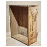 Vintage French Lanson Champagne Wooden Crate