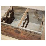 Vintage Cutty Sark Scotch Whiskey Wooden Crate