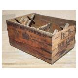 Vintage Cutty Sark Scotch Whiskey Wooden Crate
