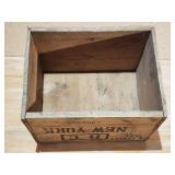 Vintage Cutty Sark Scotch Whiskey Wooden Crate