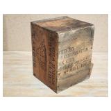 Vintage Cutty Sark Scotch Whiskey Wooden Crate