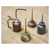Assorted Oil Cans