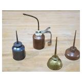 Assorted Oil Cans