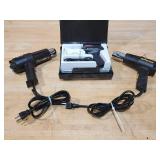 (2) Heat Guns & (1) Soldering Gun
