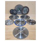 Assorted Saw Blades & Cutting Blades