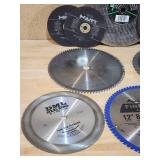 Assorted Saw Blades & Cutting Blades