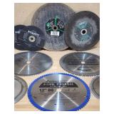 Assorted Saw Blades & Cutting Blades