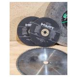 Assorted Saw Blades & Cutting Blades