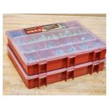 (2) Hardware Organizers with Contents