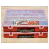 (2) Hardware Organizers with Contents
