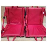 (2) Bleecher Seet Cushions