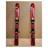 Pair of Youth Atomic Racing Down Hill Ski