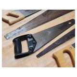 (5) Assorted Hand Saws