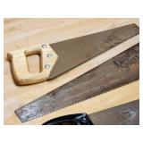 (5) Assorted Hand Saws