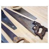 (5) Assorted Hand Saws
