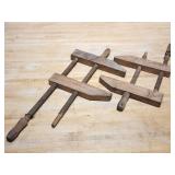 (2) Vintage Woodworking Clamps