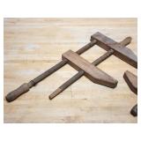 (2) Vintage Woodworking Clamps