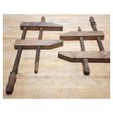 (2) Vintage Woodworking Clamps