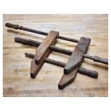(2) Vintage Woodworking Clamps