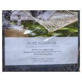 Handwoven Cotton Rope Tree Hammock