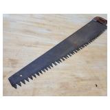 Vintage 48" Long Logging Saw
