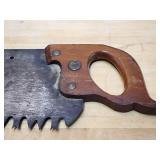 Vintage 48" Long Logging Saw