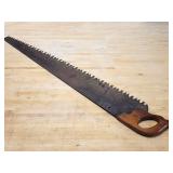 Vintage 48" Long Logging Saw