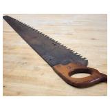 Vintage 48" Long Logging Saw