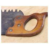 Vintage 48" Long Logging Saw