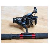 (3) Fishing Poles with (2) Fishing Reels