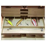 Fishing Tackle Box with Contents