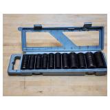 Porter Cable Deep Well Metric Impact Socket Set