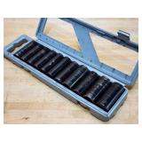 Porter Cable Deep Well Metric Impact Socket Set