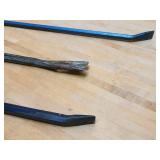 (3) Assorted Size Crow Bars