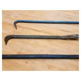 (3) Assorted Size Crow Bars