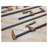 Assorted Woodworking Clamps