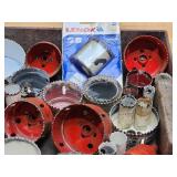 Large Assortment of Hole Saws