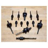 Large Assortment of Hole Saws
