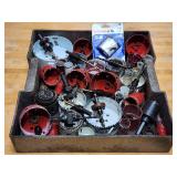 Large Assortment of Hole Saws