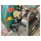 Rol-Air 1-1/2 Hp Pancake Air Compressor with Hose on a Rolling Base