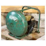 Rol-Air 1-1/2 Hp Pancake Air Compressor with Hose on a Rolling Base