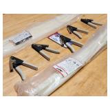 (5) Malco TY 4G Nylon Strap Tensioning Tools with Nylon Straps