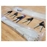 (5) Malco TY 4G Nylon Strap Tensioning Tools with Nylon Straps