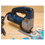 Makita Electric Jig Saw with Assorted Blades