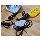 (3) Assorted Electric Garage Lights