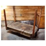 Vintage Wooden Dock Cart