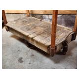 Vintage Wooden Dock Cart
