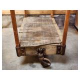 Vintage Wooden Dock Cart