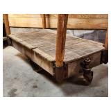 Vintage Wooden Dock Cart