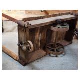 Vintage Wooden Dock Cart